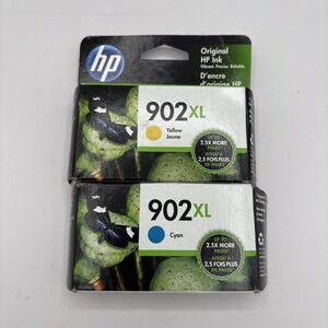 HP 902XL Cyan & Yellow High Yield Ink 2 Packs - Malaysia 2023